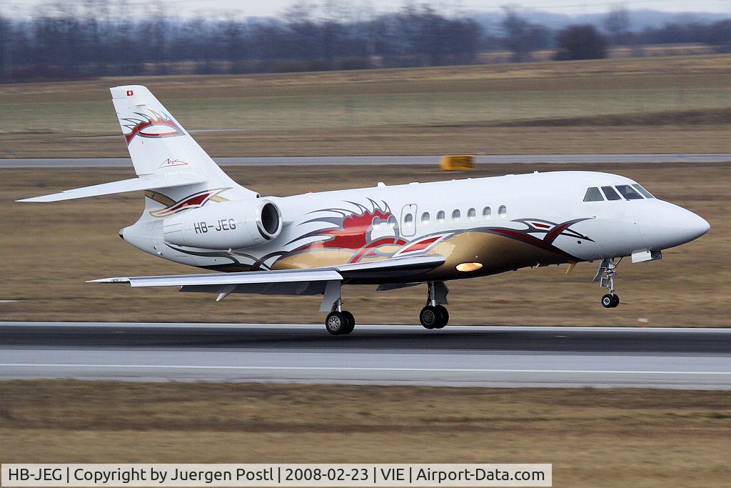 HB-JEG, 2004 Dassault Falcon 2000EX C/N 34, Dassault Falcon 2000EX - plane of Michael Schumacher