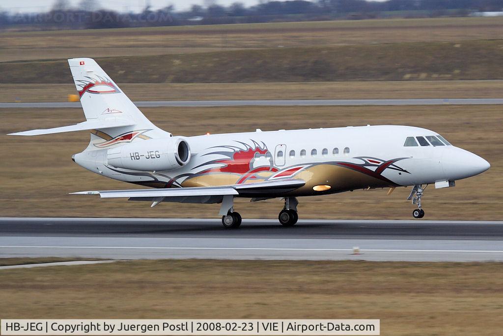 HB-JEG, 2004 Dassault Falcon 2000EX C/N 34, Dassault Falcon 2000EX - plane of Michael Schumacher