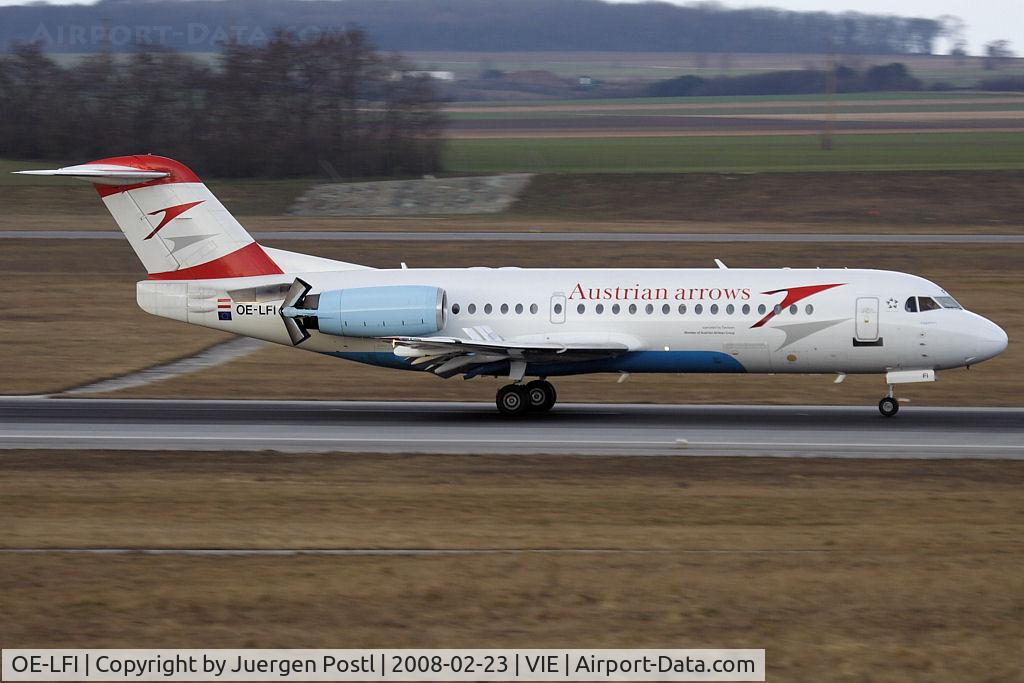 OE-LFI, 1995 Fokker 70 (F-28-0070) C/N 11529, Fokker70