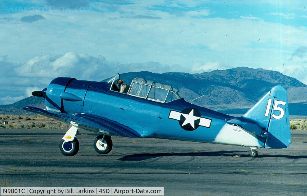 N9801C, 1943 North American SNJ-5 Texan Texan C/N 90-669, Reno Air Races
