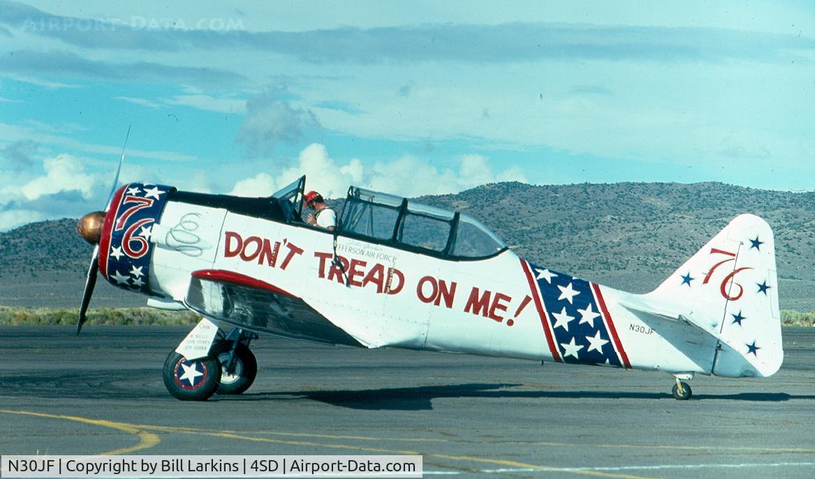 N30JF, 1958 North American SNJ-5 Texan C/N 44009, Reno Air Races