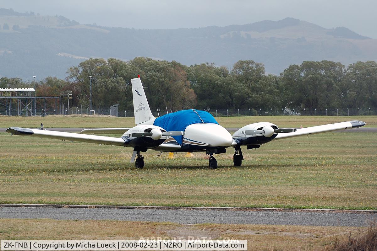 ZK-FNB, Piper PA-34-200T C/N 34-7970236, At Rotorua
