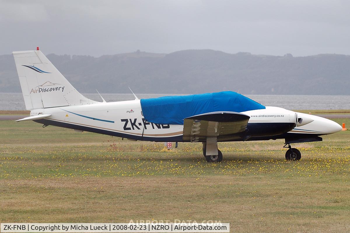 ZK-FNB, Piper PA-34-200T C/N 34-7970236, At Rotorua