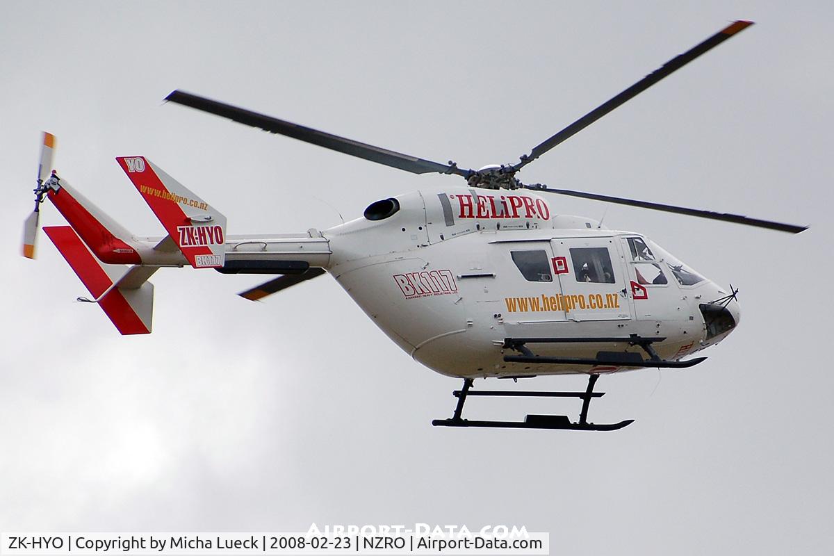 ZK-HYO, Aerospatiale AS-350D AStar Mk3 C/N 1186, At Rotorua