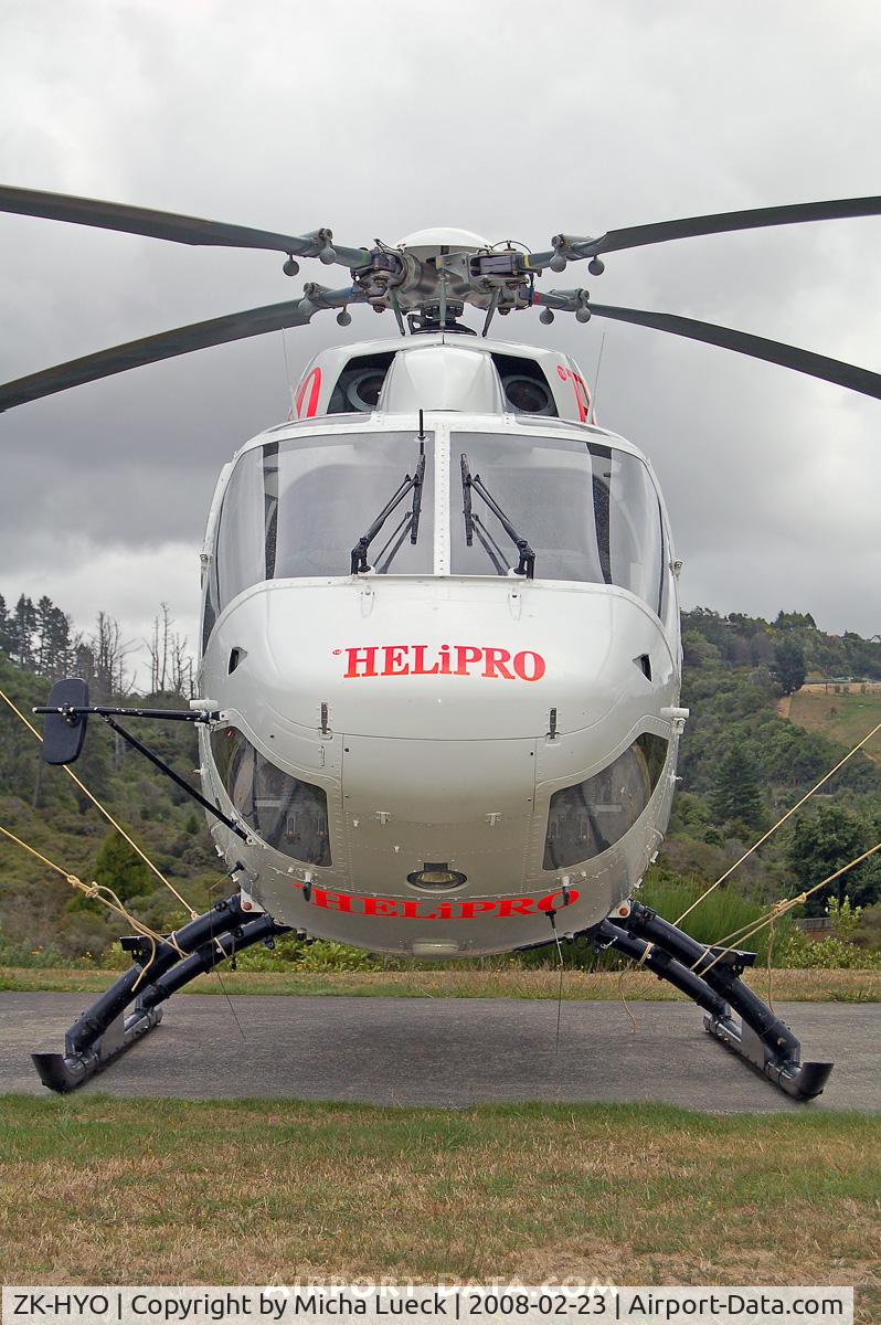 ZK-HYO, Aerospatiale AS-350D AStar Mk3 C/N 1186, At Whakarewarewa in Rotorua
