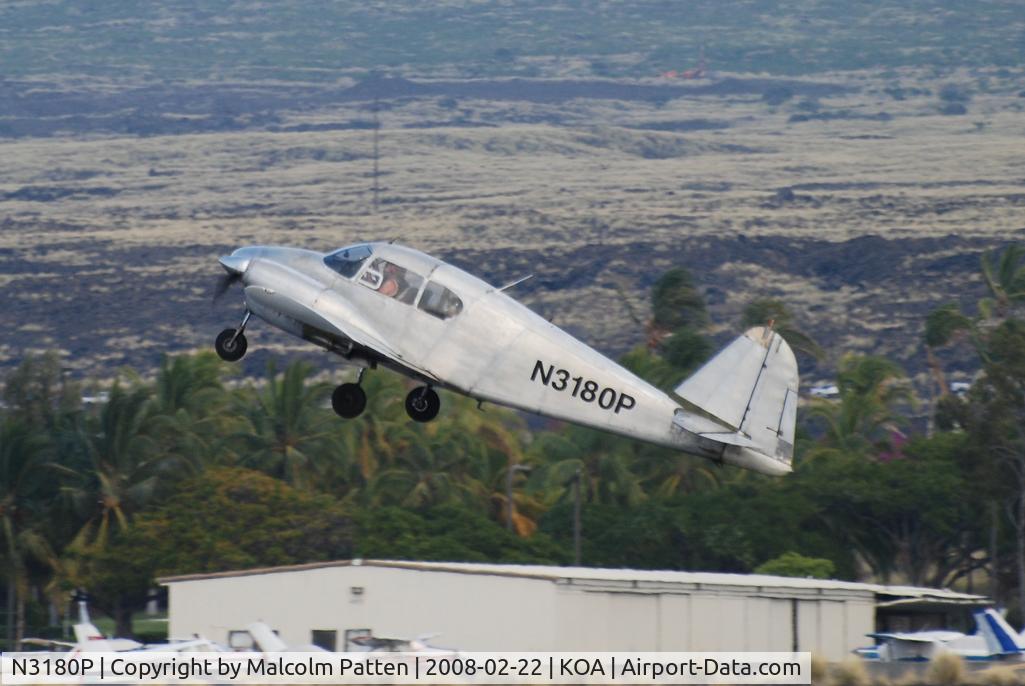 N3180P, 1957 Piper PA-23-150 Apache C/N 23-1117, Kailua-Kona, Hawaii