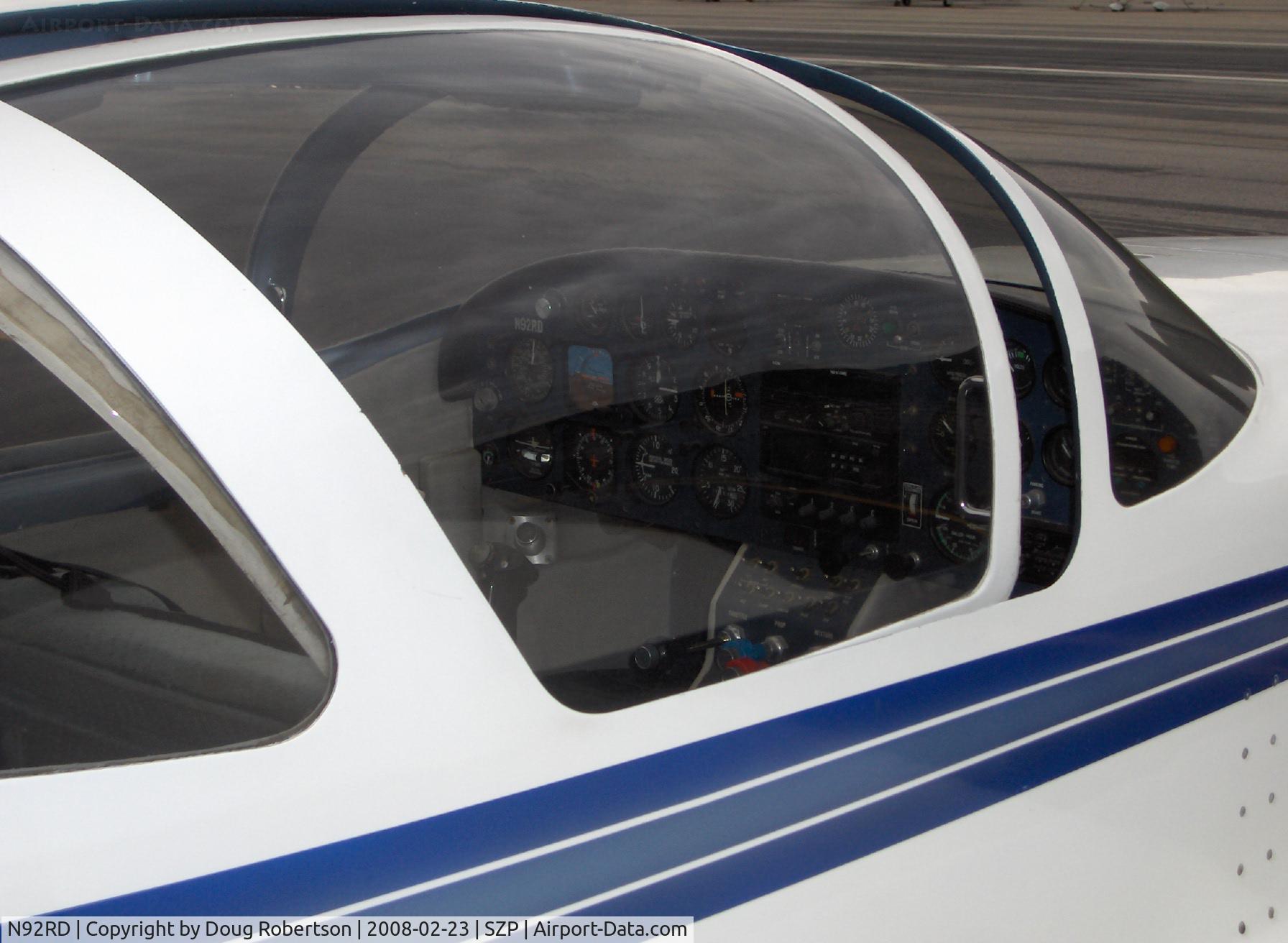 N92RD, Stoddard-Hamilton Glasair SH-2R C/N 630, 1991 Davis  GLASAIR SH-2R 'Susie Q', panel