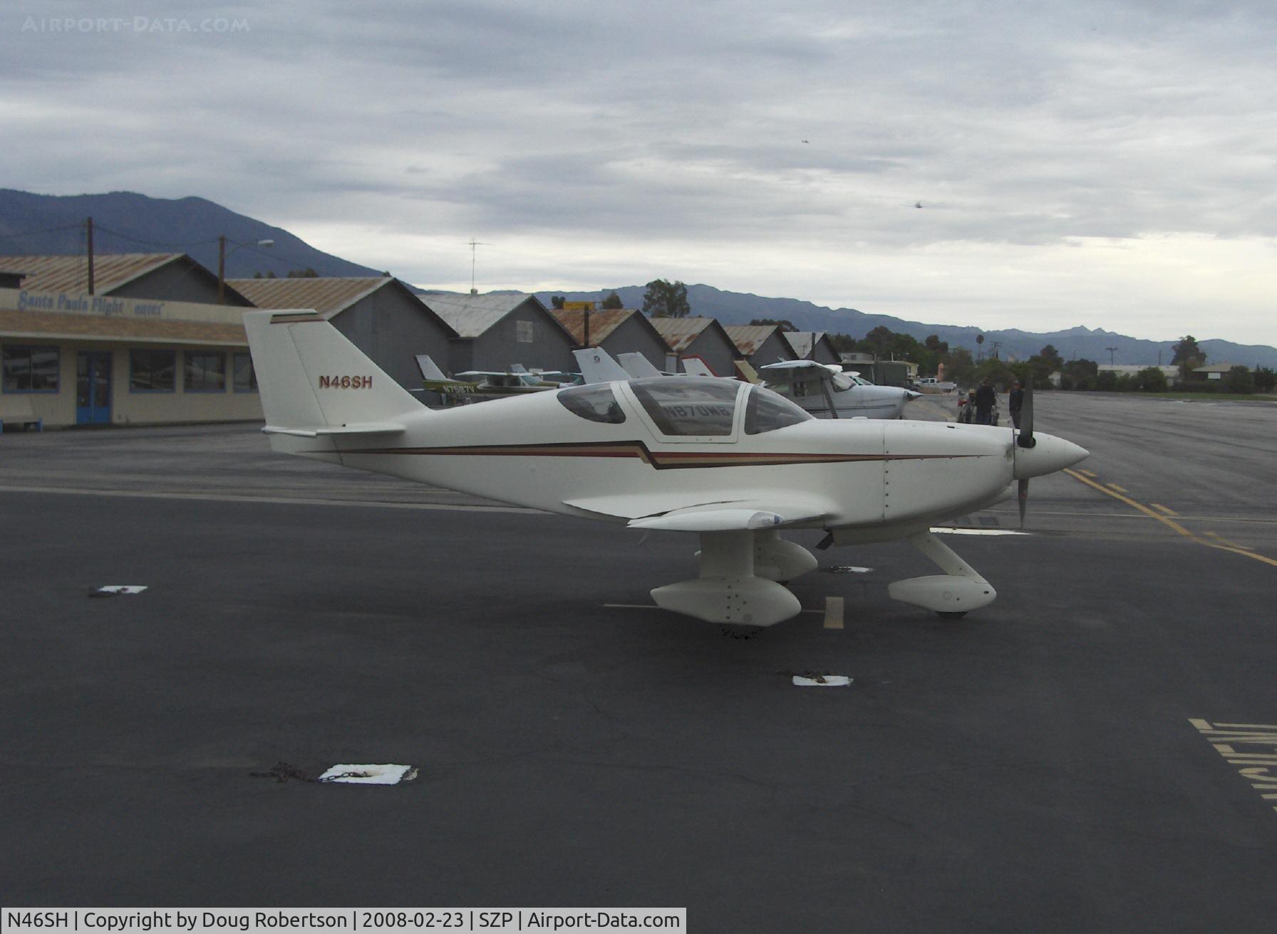 N46SH, 1987 Stoddard-Hamilton Glasair FT C/N 172, 1987 Alley GLASAIR F T, Lycoming IO-360
