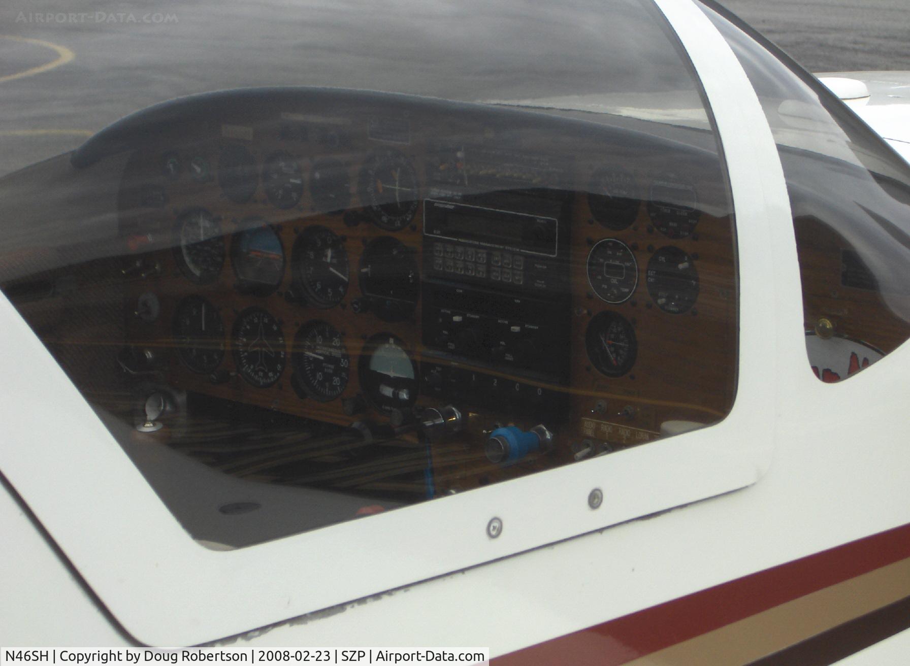N46SH, 1987 Stoddard-Hamilton Glasair FT C/N 172, 1987 Alley GLASAIR F T, Lycoming IO-360, panel