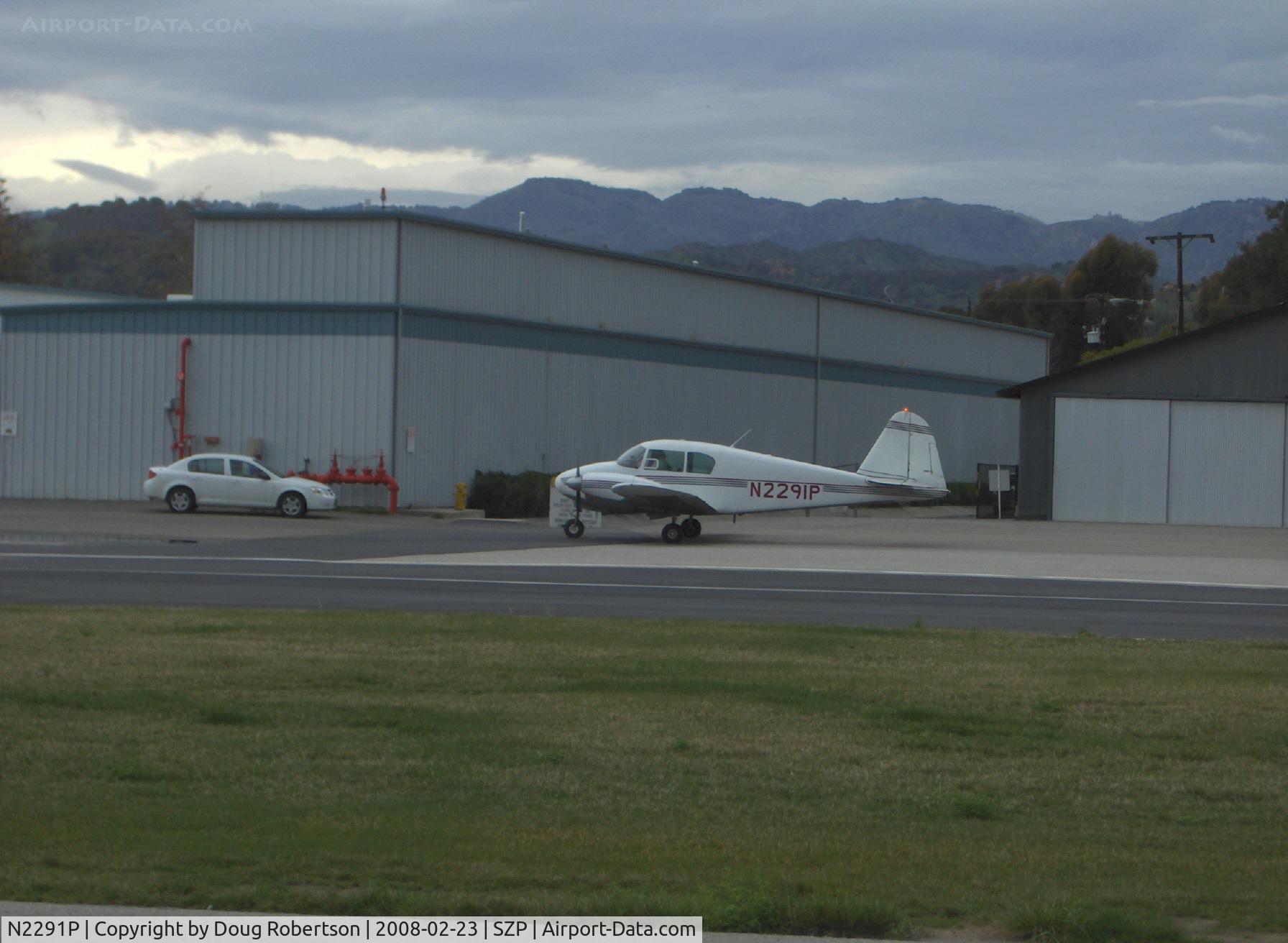 N2291P, 1957 Piper PA-23 Apache C/N 23-902, 1957 Piper PA-23-150 APACHE, two Lycoming O-320s 150 Hp each, taxi to Rwy 04