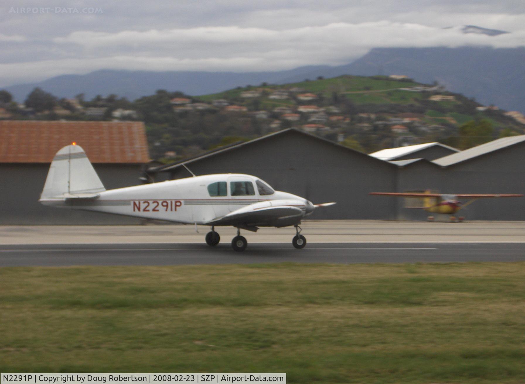 N2291P, 1957 Piper PA-23 Apache C/N 23-902, 1957 Piper PA-23-150 APACHE, two Lycoming O-320s 150 Hp each, takeoff roll Rwy 04