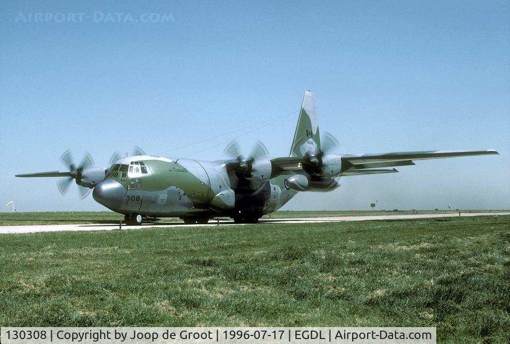 130308, 1965 Lockheed CC-130E Hercules C/N 382-4042, This CC-130 left Lyneham for Faiford. Considering the distance I wonder whether I flew with its gear up.
