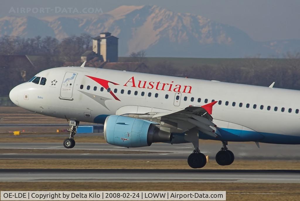 OE-LDE, 2005 Airbus A319-112 C/N 2494, glose up Austrian A319