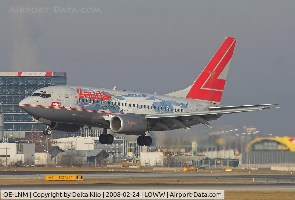 OE-LNM, 2000 Boeing 737-6Z9 C/N 30138, LAUDA  Boeing 737-6Z9  color Innsbruck