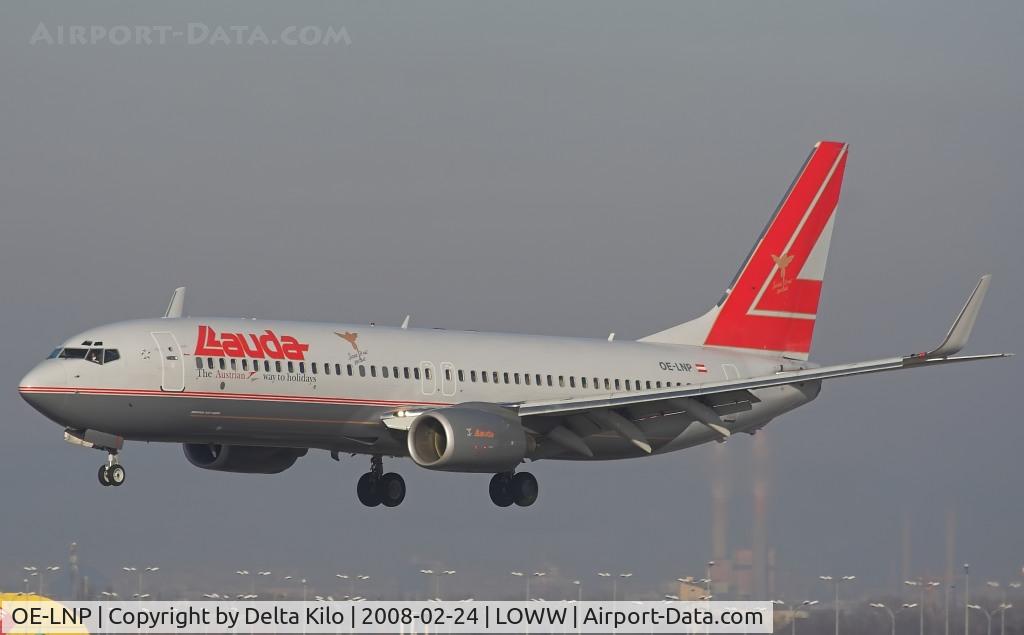OE-LNP, 2002 Boeing 737-8Z9 C/N 30420, LAUDA  Boeing 737-8Z9 for finale rwy 16