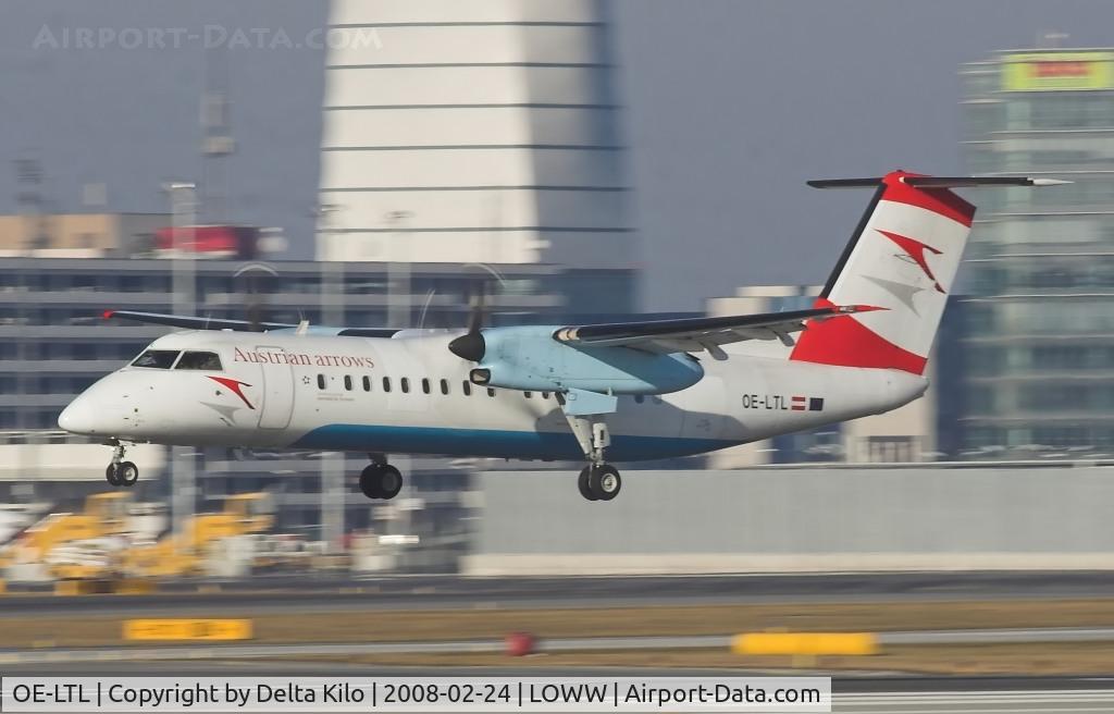 OE-LTL, 1997 De Havilland Canada DHC-8-314Q Dash 8 C/N 485, AUSTRIAN ARROWS Dash 8