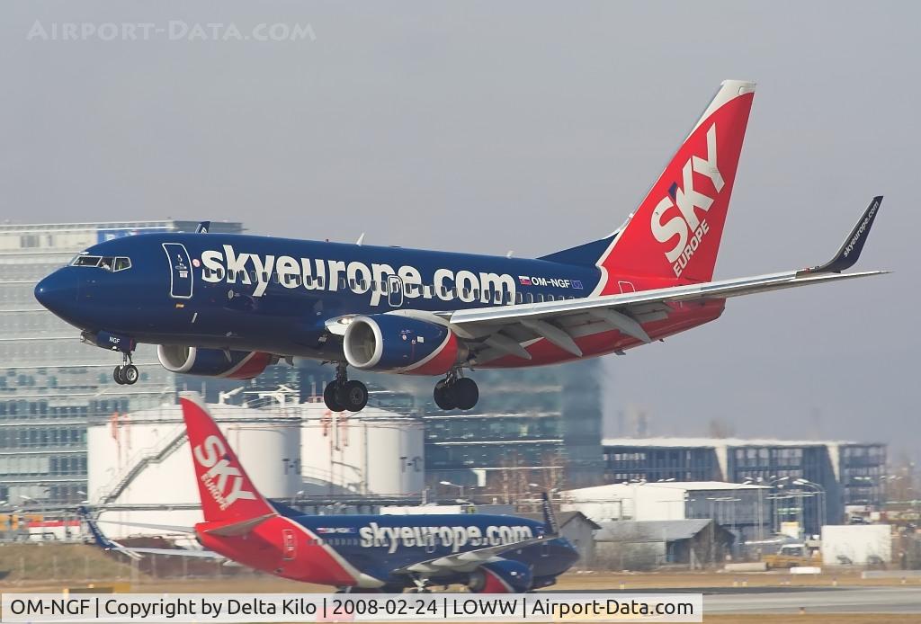 OM-NGF, 2006 Boeing 737-76N C/N 32680, SKY Europe  B737