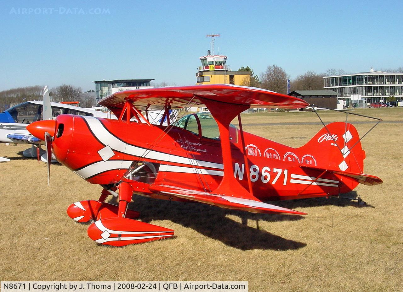 N8671, Pitts S-1S Special C/N 25P, Pitts S1-S