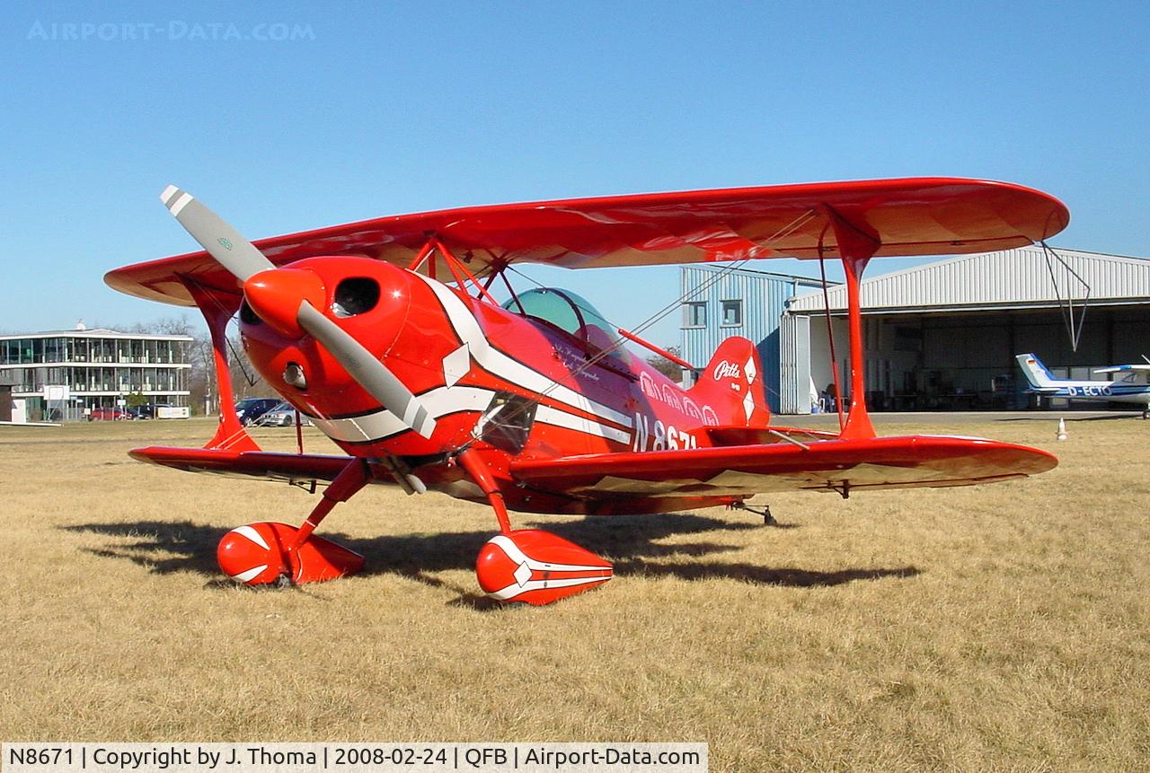 N8671, Pitts S-1S Special C/N 25P, Pitts S1-S
