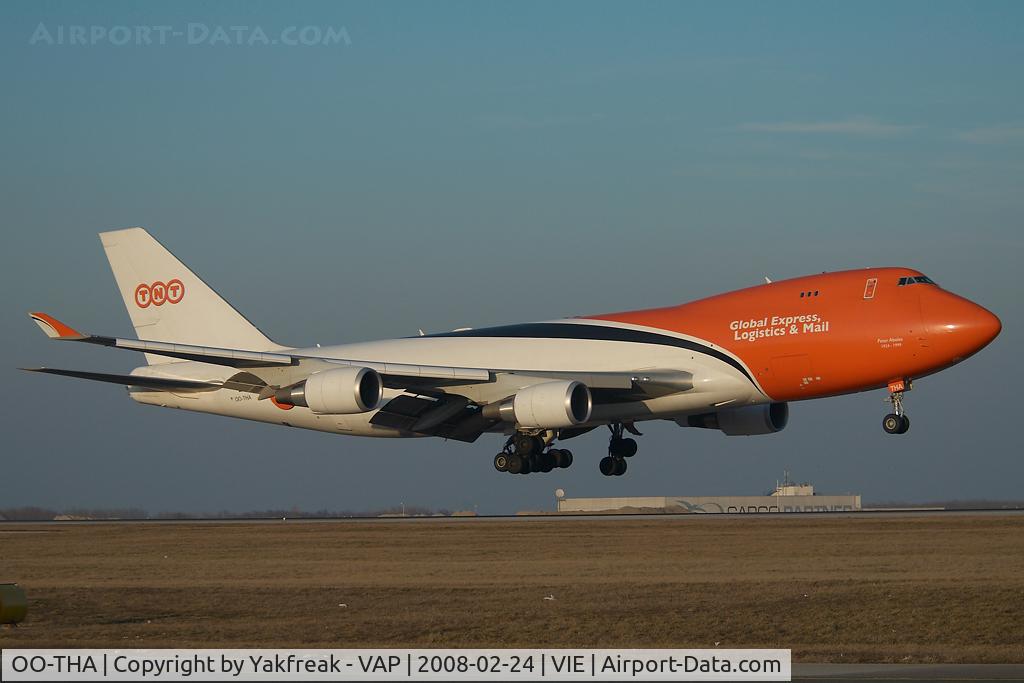 OO-THA, 2006 Boeing 747-4HAF/ER/SCD C/N 35232, TNT Boeing 747-400