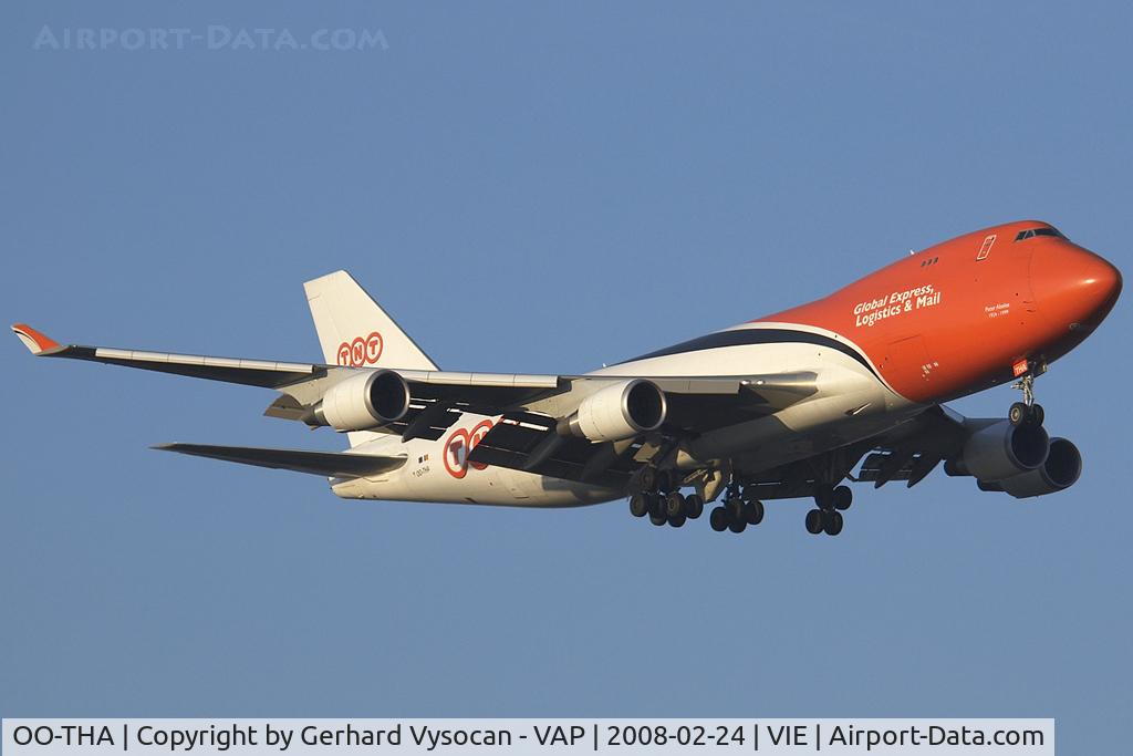 OO-THA, 2006 Boeing 747-4HAF/ER/SCD C/N 35232, on Course for Emirates
