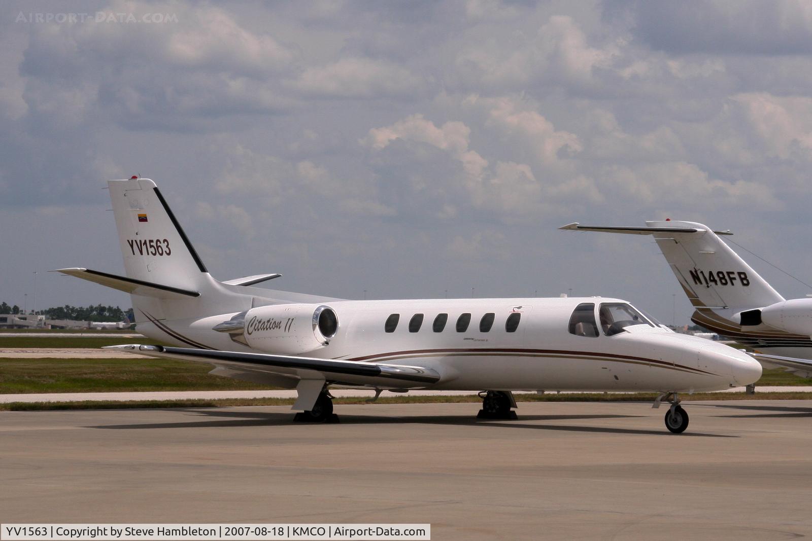 YV1563, 1982 Cessna 551 Citation II/SP C/N 551-0463, On the Cessna ramp at Orlando