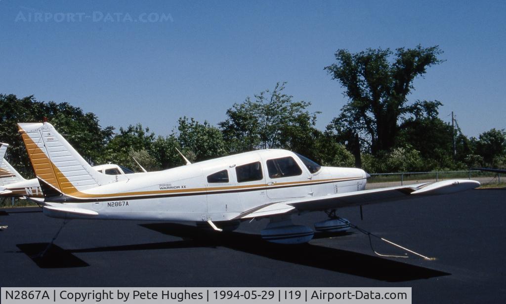 N2867A, 1979 Piper PA-28-161 C/N 28-7916491, N2867A Pa28 at Greene County OH