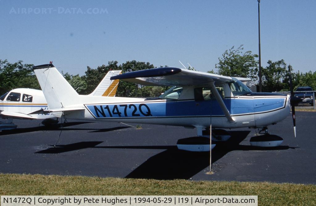 N1472Q, 1972 Cessna 150L C/N 15072772, N1472Q Cessna 50 at Green County OH