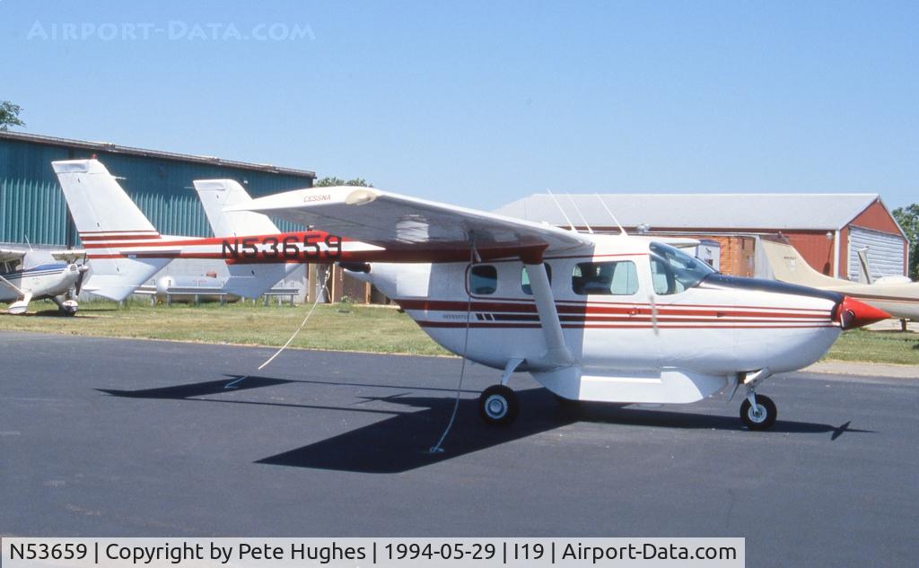 N53659, 1976 Cessna 337G Super Skymaster C/N 33701762, N53659 Cesna 337 at Greene County OH