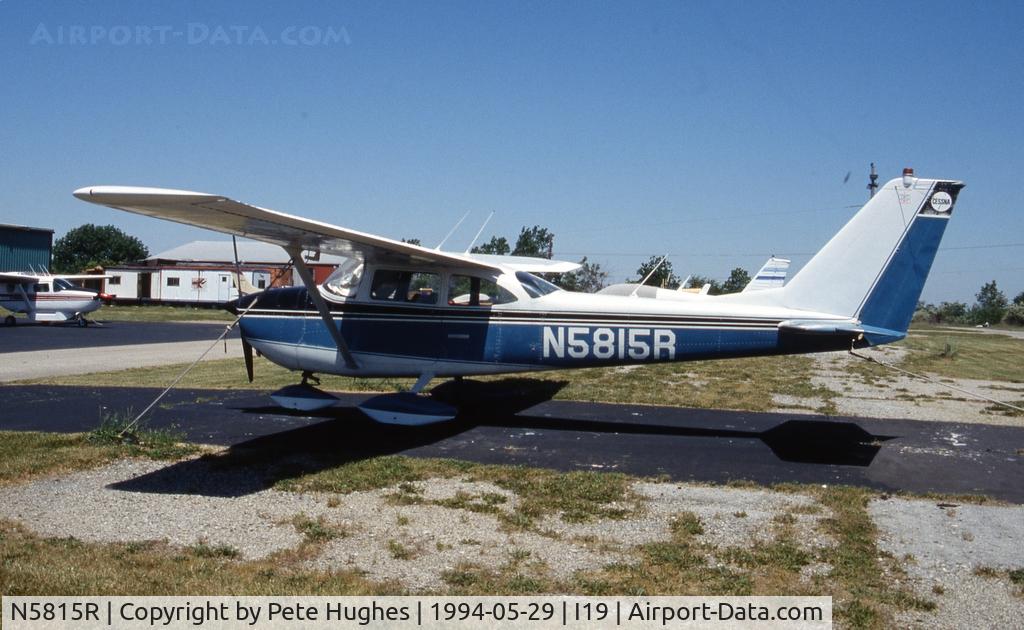 N5815R, 1965 Cessna 172G C/N 17253484, N5815R Cessna 172 at Greene County OH