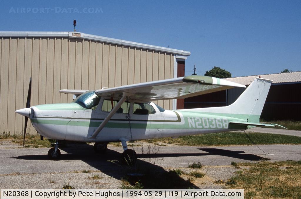 N20368, 1972 Cessna 172M C/N 17261230, N20368 Cessna 172 at Greene County OH