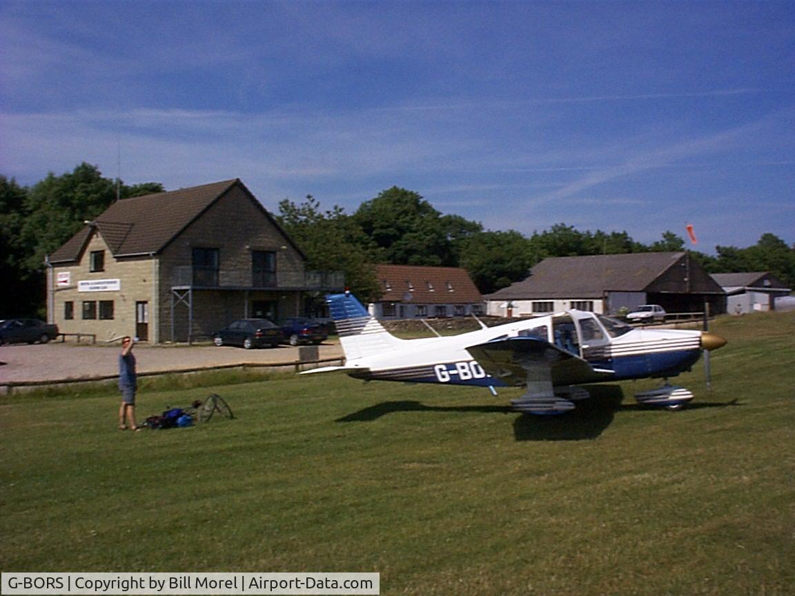 G-BORS, 1980 Piper PA-28-181 Cherokee Archer II C/N 28-8090156, Nympsfield Aerodrome