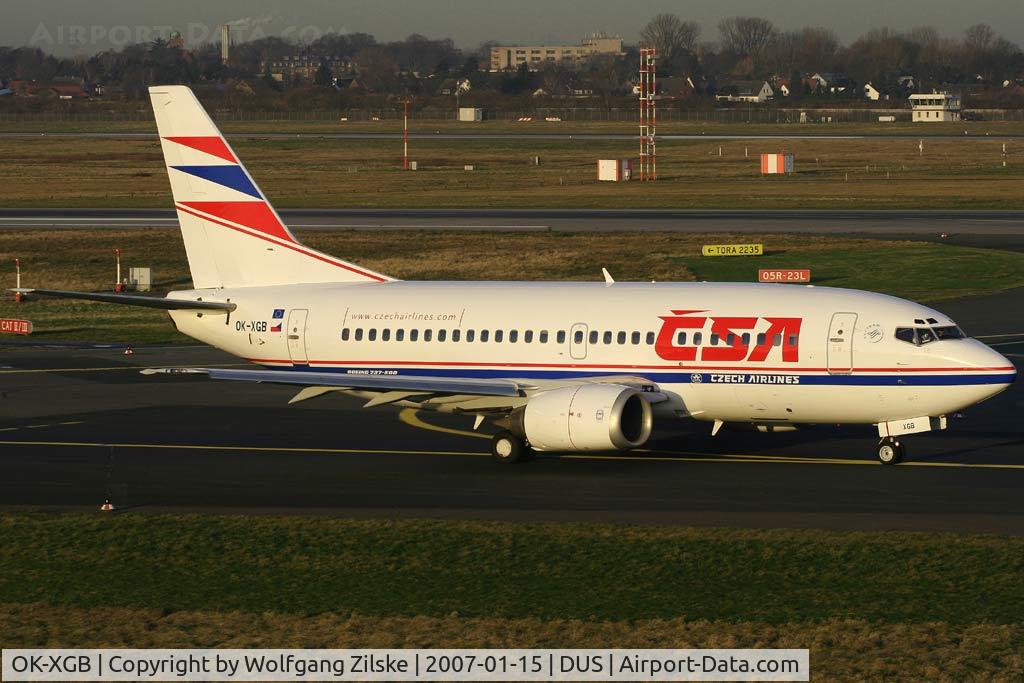 OK-XGB, 1992 Boeing 737-55S C/N 26540, visitor