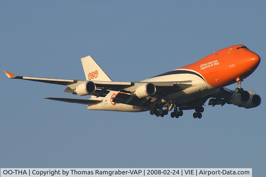 OO-THA, 2006 Boeing 747-4HAF/ER/SCD C/N 35232, TNT Airways Boeing 747-400