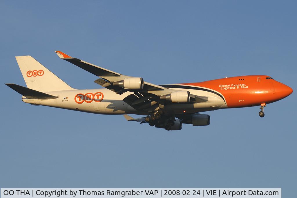 OO-THA, 2006 Boeing 747-4HAF/ER/SCD C/N 35232, TNT Airways Boeing 747-400