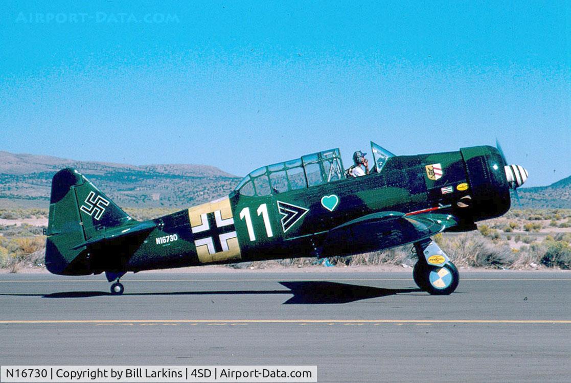 N16730, 1941 North American AT-6C C/N 75-3473, Reno Air Races