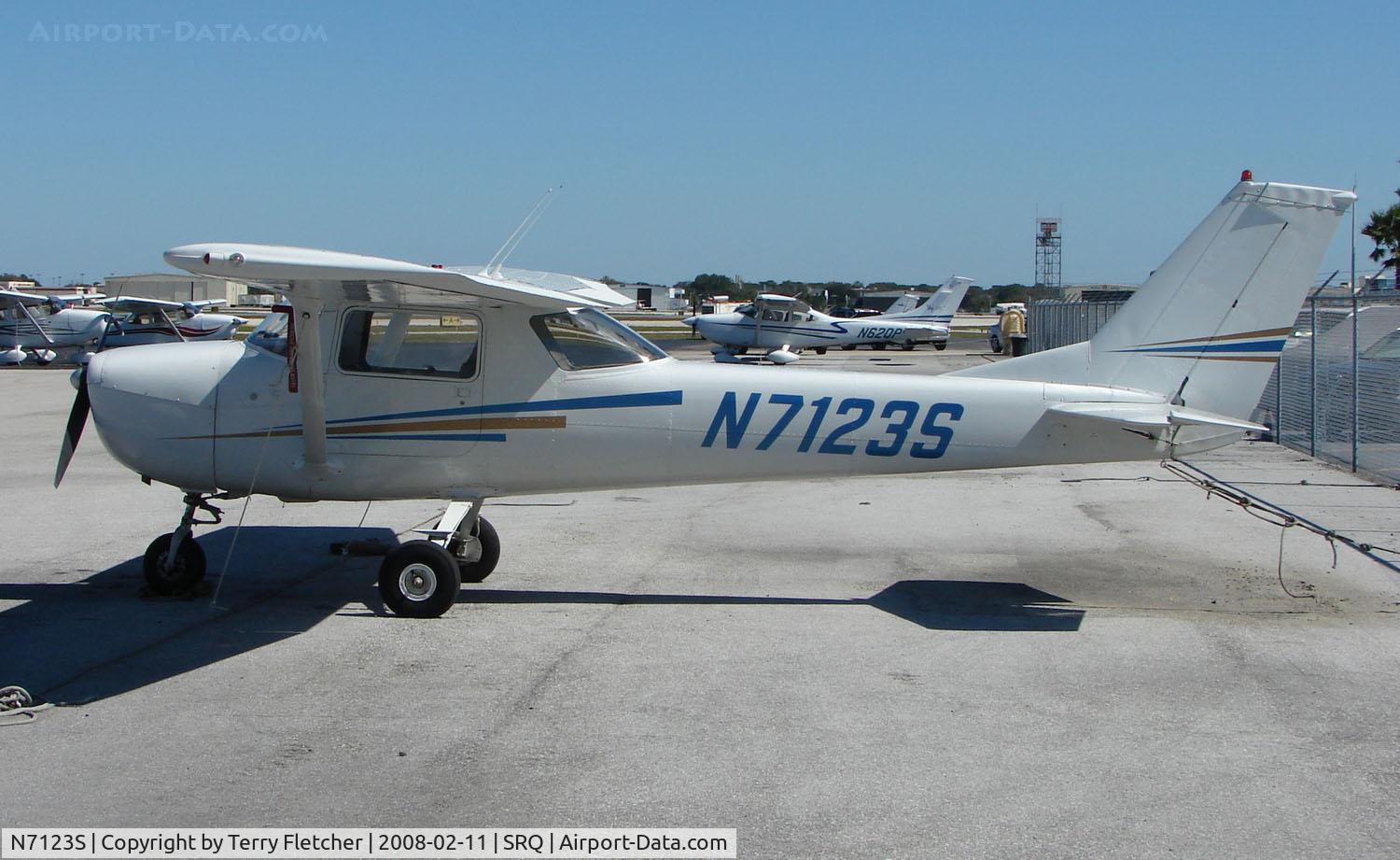 N7123S, 1967 Cessna 150H C/N 15067823, Part of the busy Sarasota Bradenton GA scene