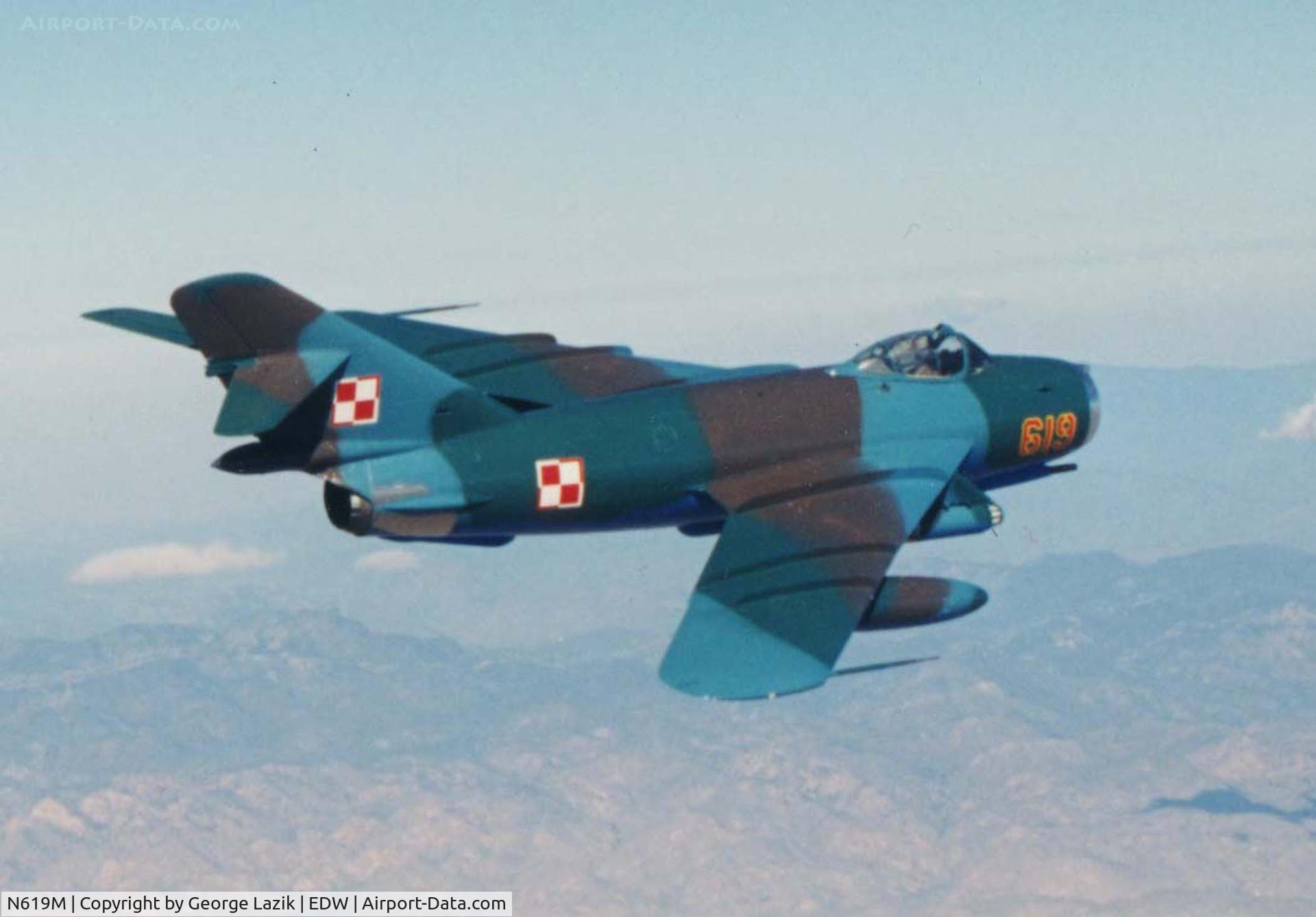 N619M, 1963 Pzl-mielec LIM-6 BIS C/N 1J0619, Edwards Test Pilot School  with Owner/Pilot George Lazik