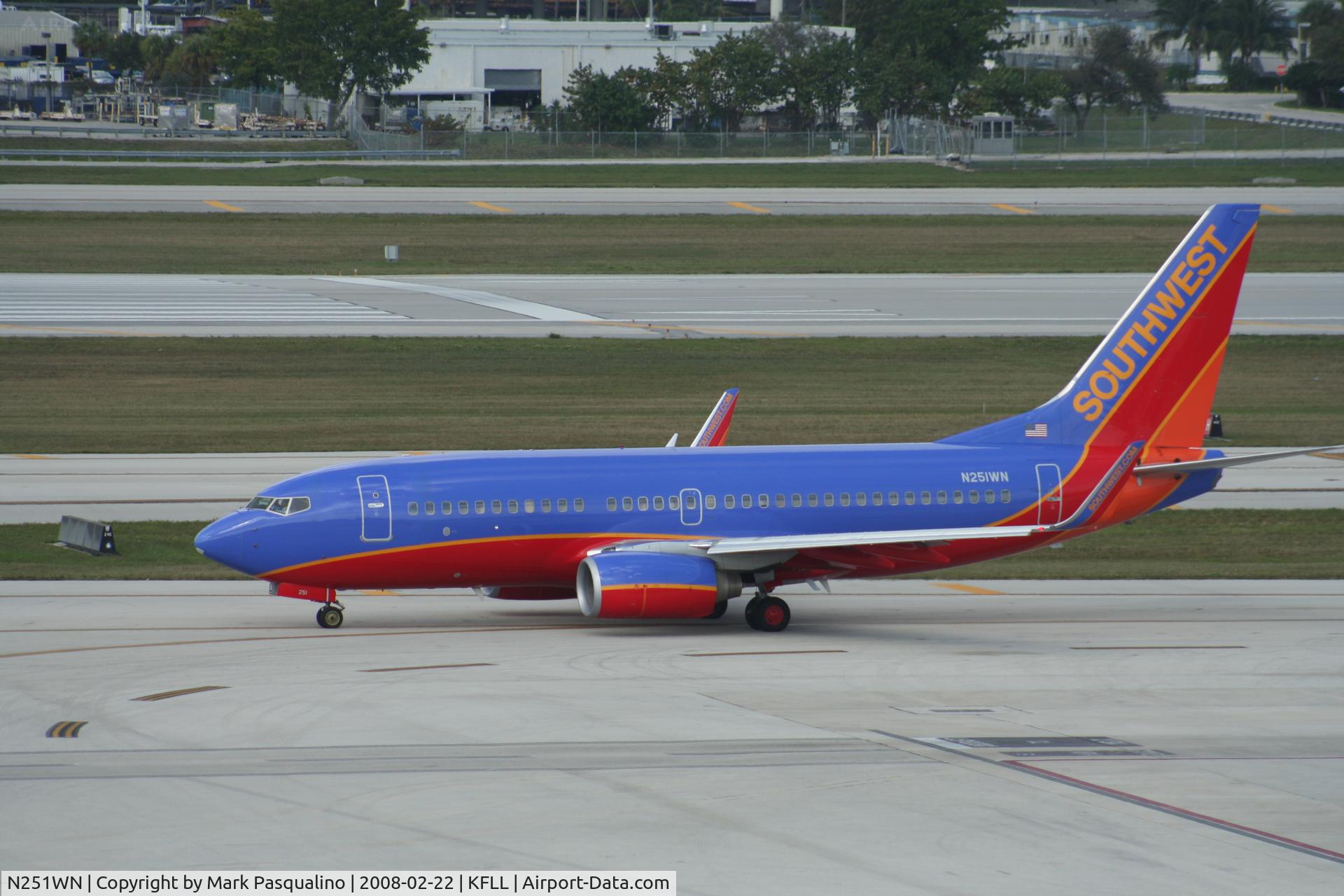 N251WN, 2006 Boeing 737-7H4 C/N 32510, Boeing 737-700