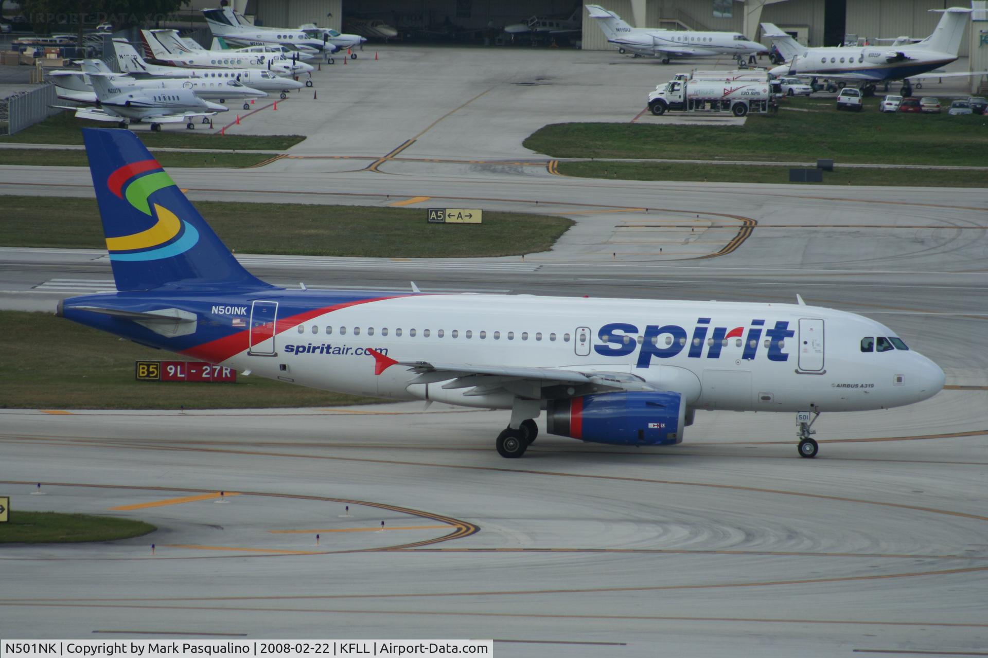 N501NK, 2005 Airbus A319-132 C/N 2424, Airbus A319