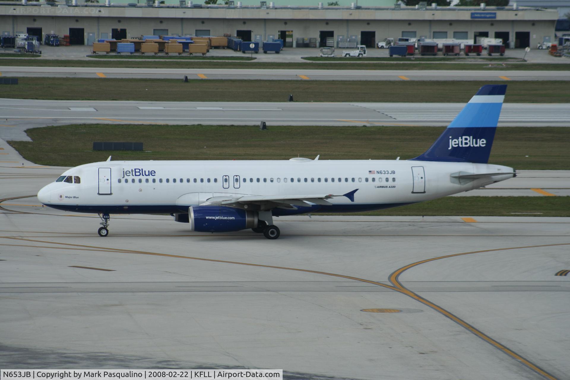 N653JB, 2007 Airbus A320-232 C/N 3039, Airbus A320