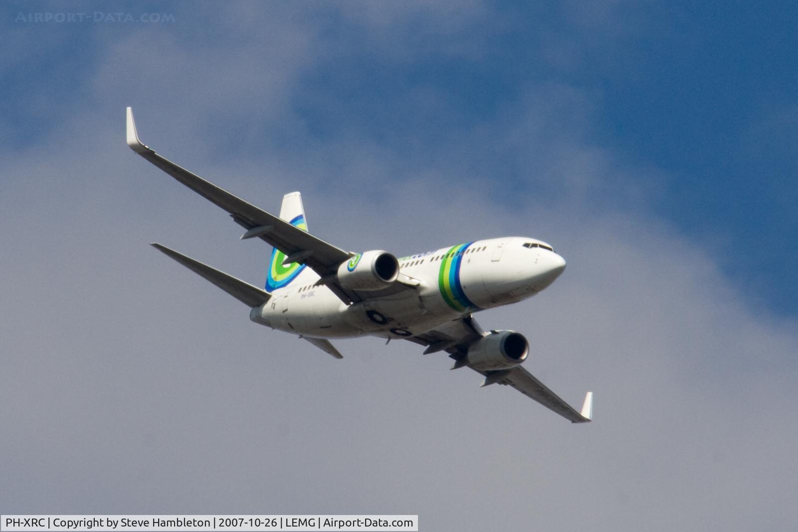 PH-XRC, 2003 Boeing 737-7K2 C/N 29347, Turning finals - 11 mile out from Malaga