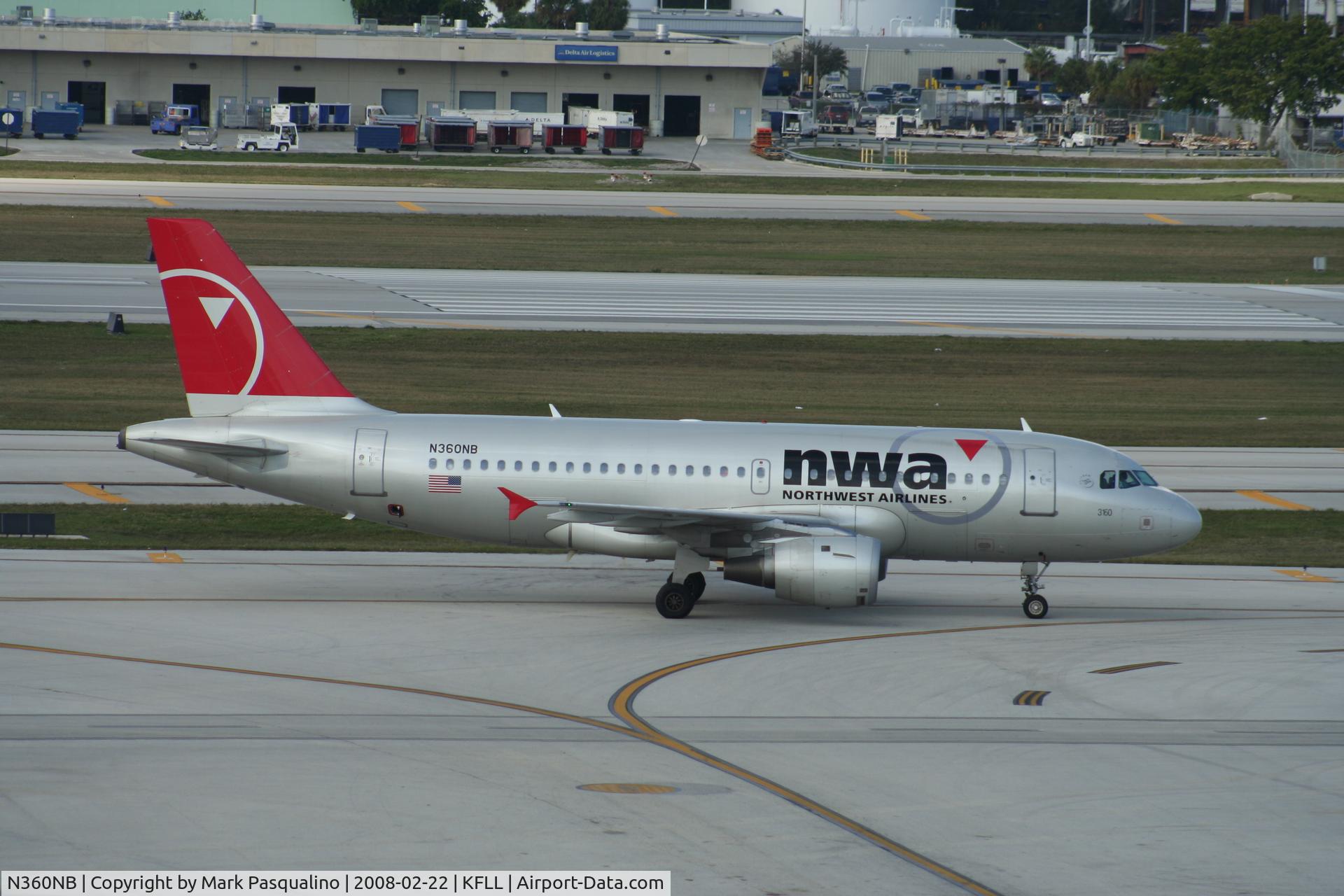 N360NB, 2003 Airbus A319-114 C/N 1959, Airbus A319
