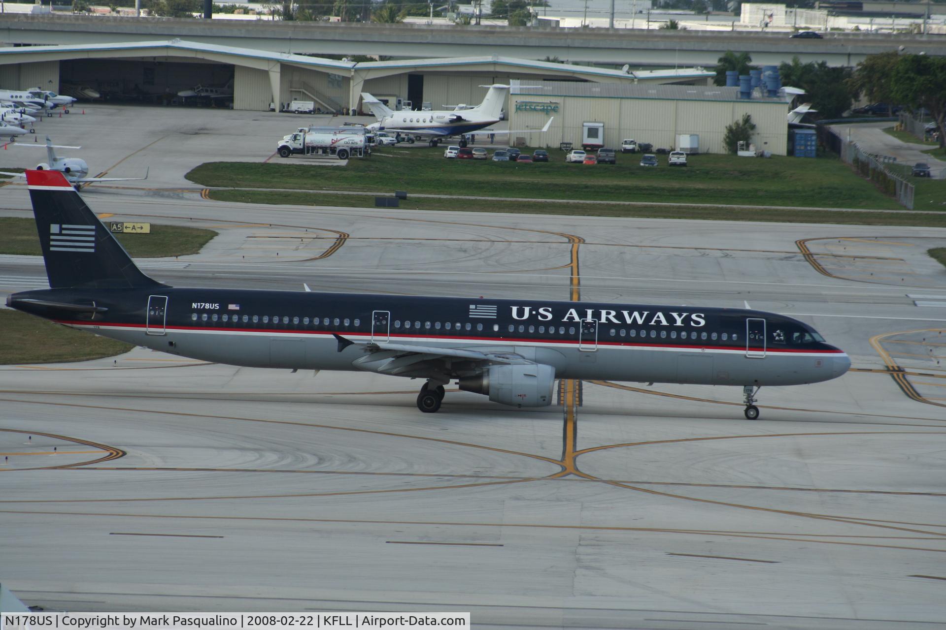 N178US, 2001 Airbus A321-211 C/N 1519, Airbus A321