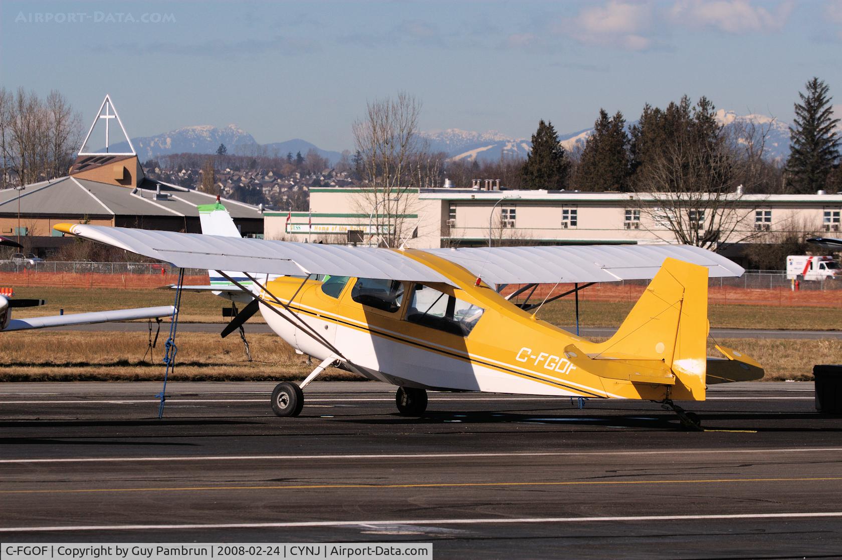 C-FGOF, 1952 Piper PA-18 Super Cub C/N 18 1774, Take-off