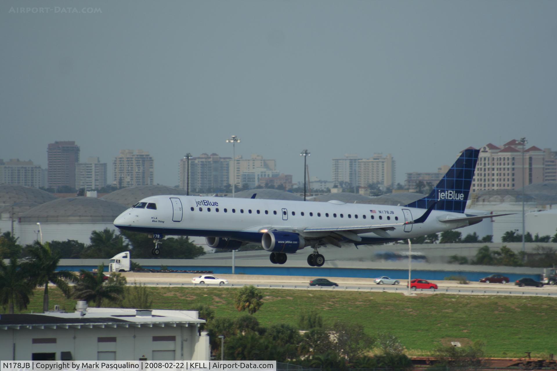 N178JB, 2005 Embraer 190AR (ERJ-190-100IGW) C/N 19000004, ERJ 190-100 IGW