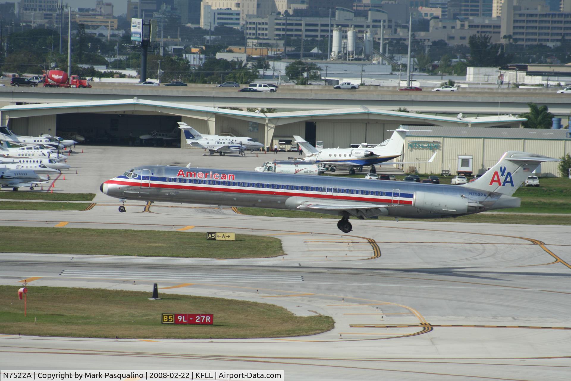 N7522A, 1990 McDonnell Douglas MD-82 (DC-9-82) C/N 49899, MD-82