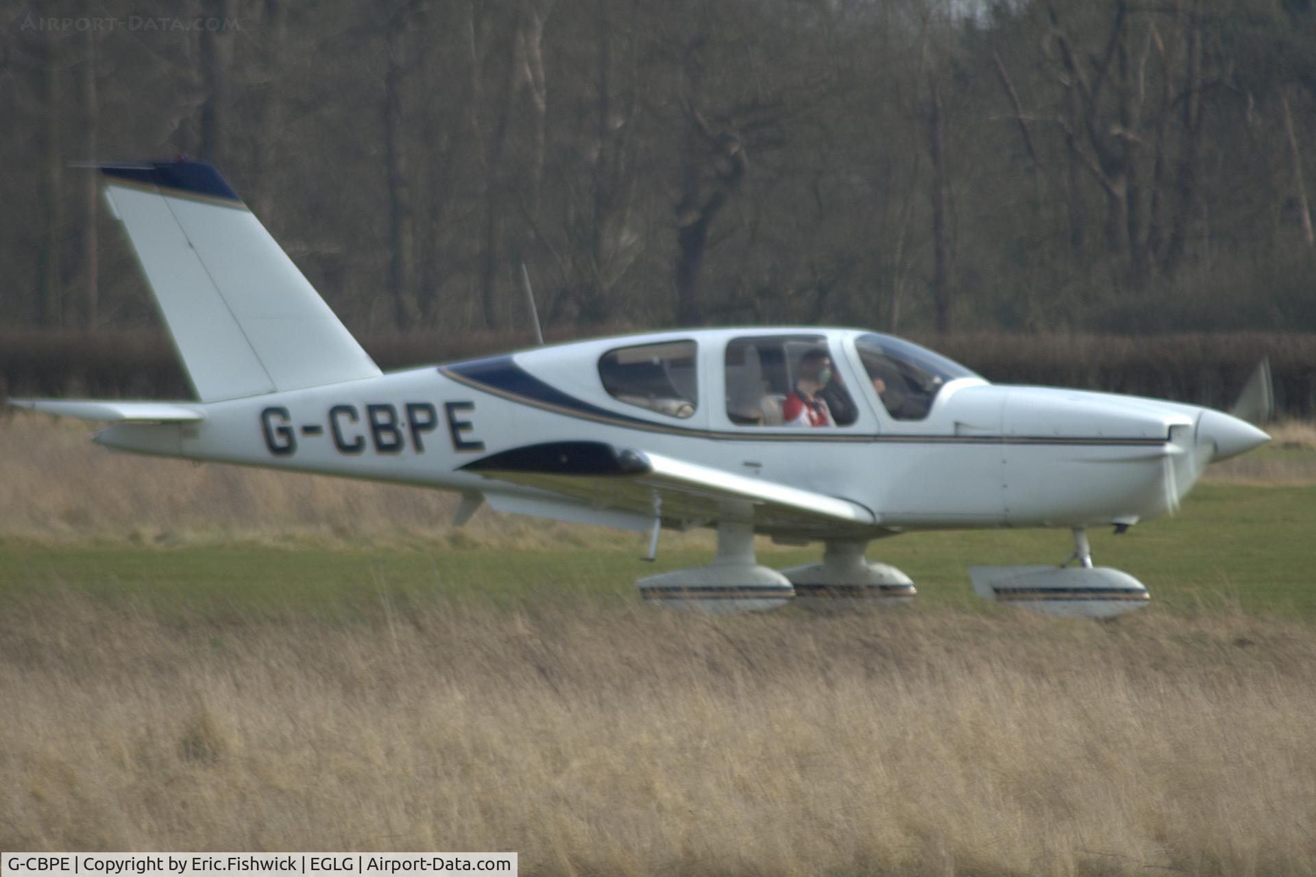 G-CBPE, 1980 Socata TB-10 Tobago C/N 129, 2. G-CBPE visiting Panshanger Airfield