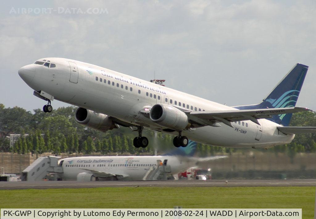 PK-GWP, 1993 Boeing 737-4U3 C/N 25718 LN:2548, Leave Bali for Jakarta