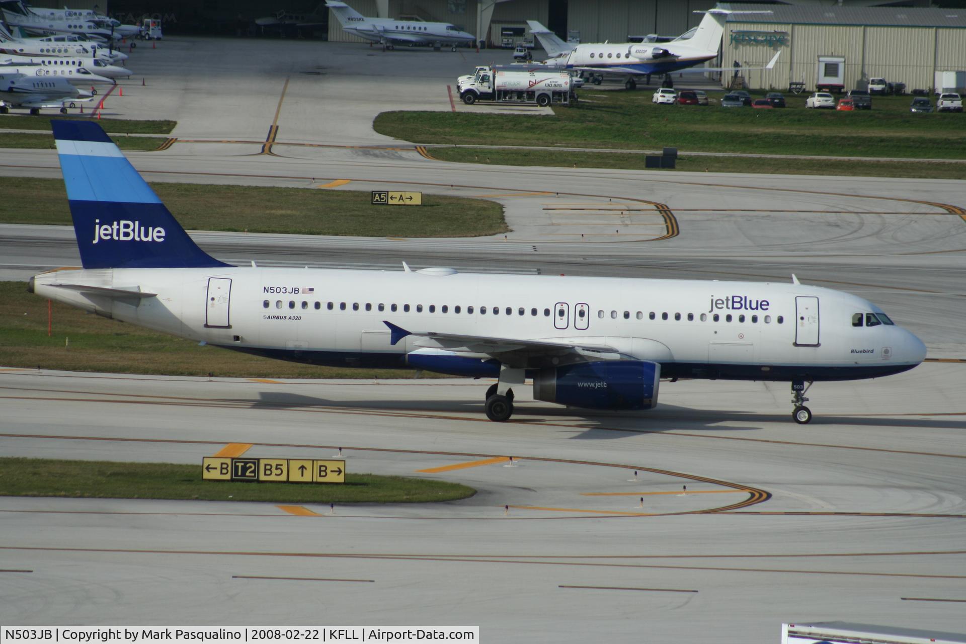 N503JB, 1999 Airbus A320-232 C/N 1123, Airbus A320